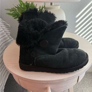 UGG Black Short Boots